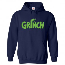 Grinch Classic Unisex Kids and Adults Pullover Hoodie for Sci-Fi Movie Fans